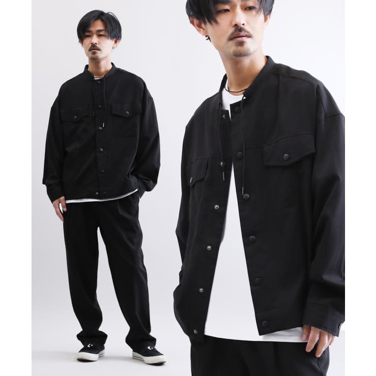 オーバーサイズノーカラーセットアップ[品番：JG000012542