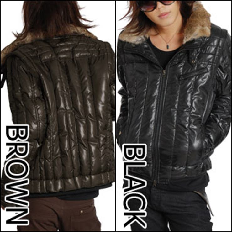 ◇BikeStar(バイクスター) ラビットファー付3WAYブルゾン◇お兄系 M 