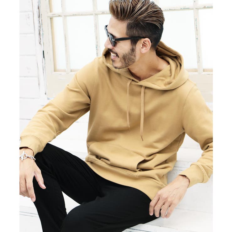 nissy naptime SWEAT PARKA-BEIGE パーカー ラインストーンショートジップパーカー（パーカー）｜ANDGEEBEE