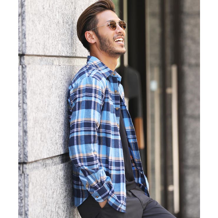 フランネル チェック 長袖 シャツ メンズ カジュアル 柄 ネルシャツ 品番 Jg Jiggys Shop ジギーズショップ の メンズファッション通販 Shoplist ショップリスト