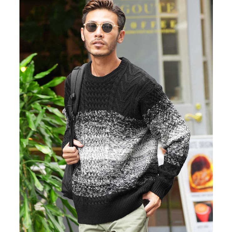 ◇マルチネックフィッシャーマンニット◇[品番:JG000013464 ◇マルチネックフィッシャーマンニット◇[品番:JG000013464