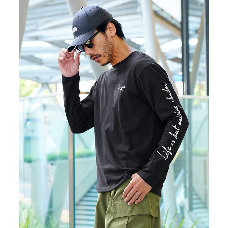 ロンT メンズ 長袖Tシャツ◇[品番：JG000014332]｜JIGGYS SHOP