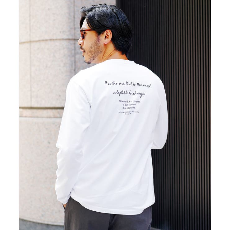 ロンT メンズ 長袖Tシャツ◇[品番：JG000014332]｜JIGGYS SHOP