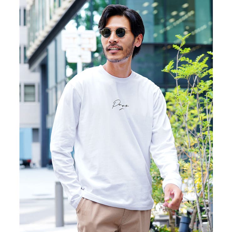 ロンT メンズ 長袖Tシャツ◇[品番：JG000014332]｜JIGGYS SHOP