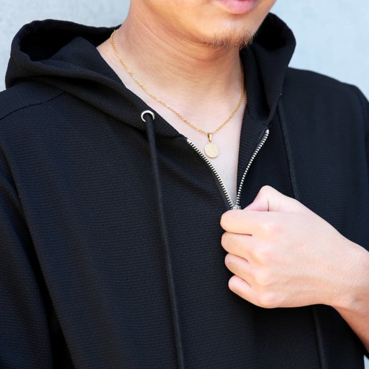 ◇roshell(ロシェル)ハーフZIP半袖パーカー◇[品番：JG000009523