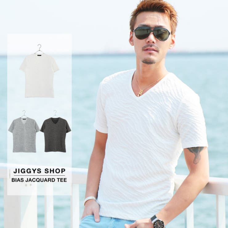 ◆膨れジャガード半袖◆ | JIGGYS SHOP | 詳細画像1