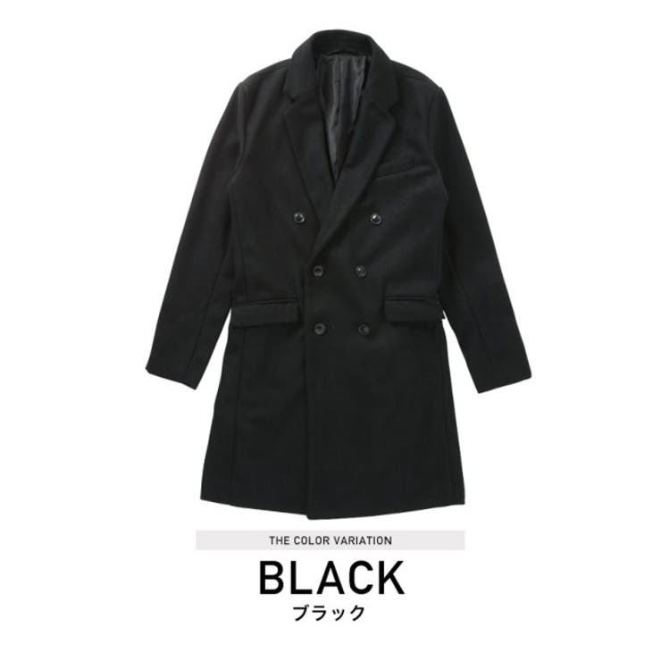 ◇roshell メルトンダブルチェスターコート◇メンズ コート[品番