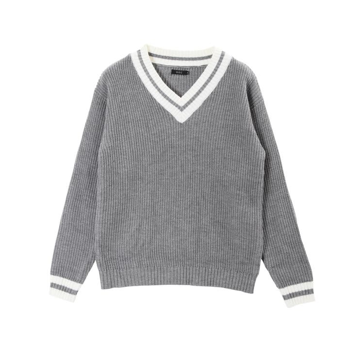オーバーサイズチルデンニット[品番：JG000011570]｜G.O.C