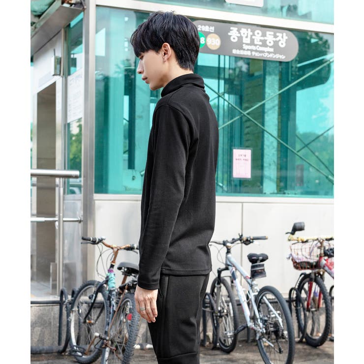 韓国 メンズ ロンT◇G.O.C(ジーオーシー)タートルネック