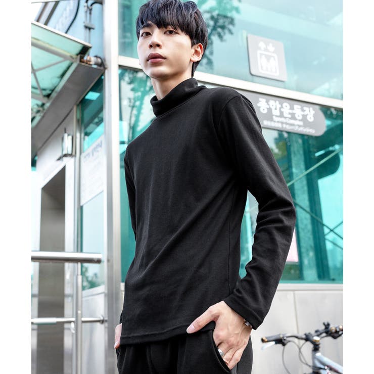 韓国 メンズ ロンT◇G.O.C(ジーオーシー)タートルネック 韓国 メンズ ロンT◇G.O.C(ジーオーシー)タートルネック
