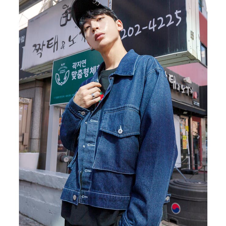 韓国 メンズ ジャケット G O C ジーオーシー Big Gジャン 品番 Jg G O C ジーオーシー のメンズファッション 通販 Shoplist ショップリスト