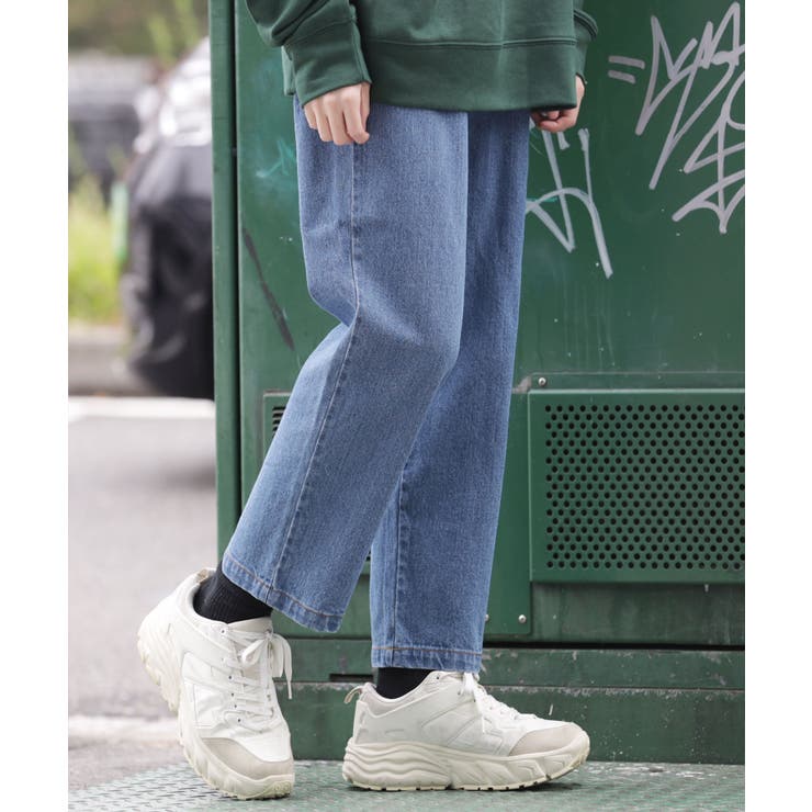 韓国 メンズ 服◇G.O.C(ジーオーシー)ストレートデニムパンツ