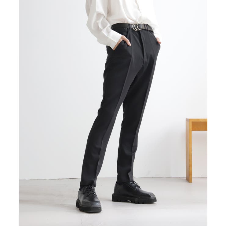 パンツ GOCCI VICCI(ビッチ)スーパーストレッチワイドテーパードパンツ/全4色