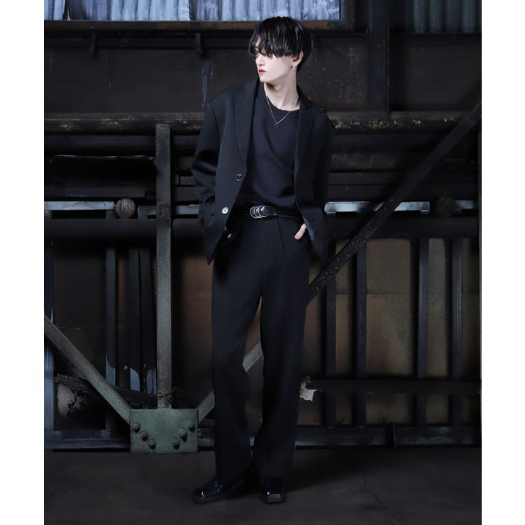 気学精義　同会編 春服 韓国◇G.O.C(ジーオーシー)TRタックワイドスラックス◇[品番