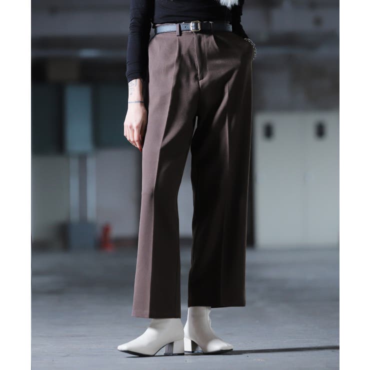 気学精義　同会編 春服 韓国◇G.O.C(ジーオーシー)TRタックワイドスラックス◇[品番