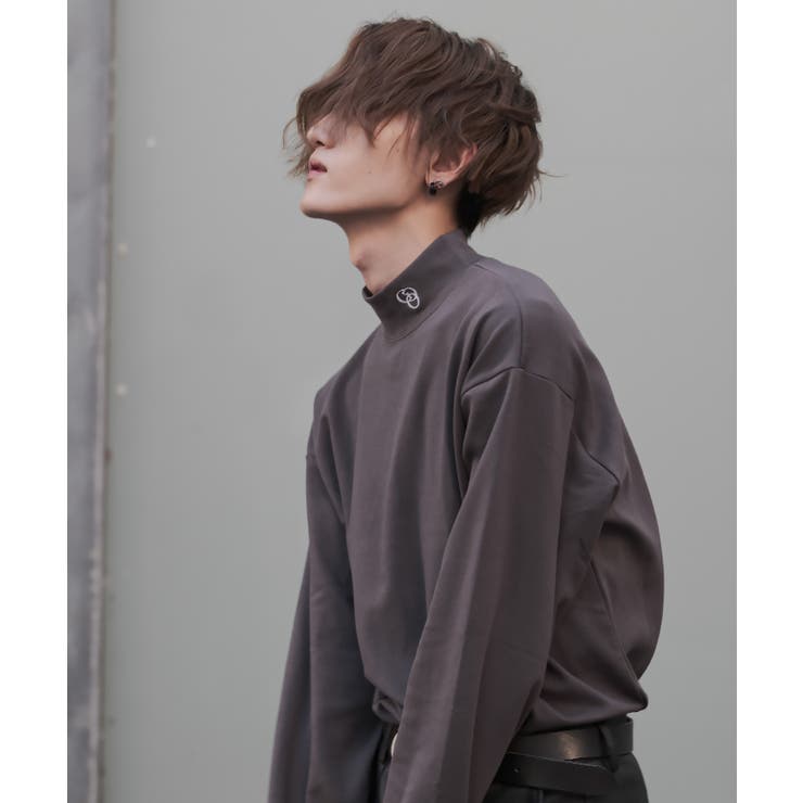 メンズ パワーショルダー ロンT 2色 ハイネック 韓国 cr6277 メンズ パワーショルダー ロンT 2色 ハイネック 韓国 cr6277 (T