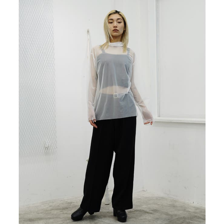 CITY シティ TokyoBase シースルー ハイネック CITY シティ TokyoBase シースルー ハイネック - メルカリ
