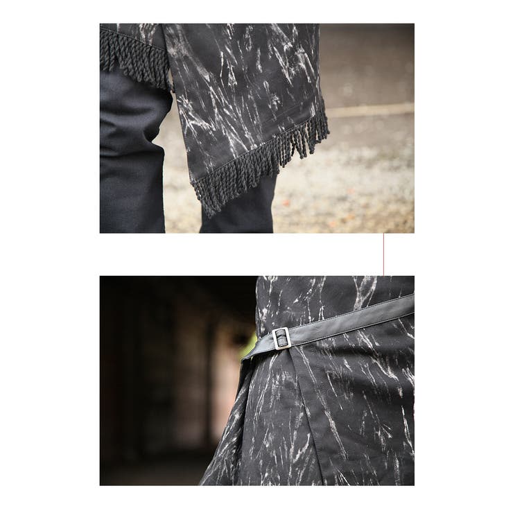 ◆SEANA ランダムプリントロールアシメキルト◆ヴィジュアル系 お兄系 | JIGGYS SHOP | 詳細画像7 