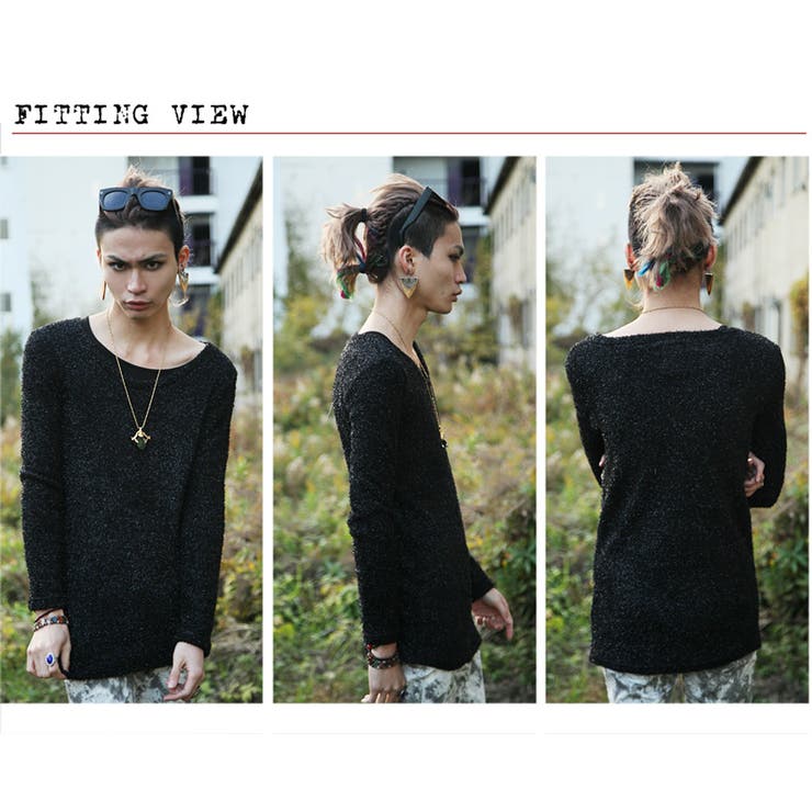 ◇SEANA(シーナ) ロングレングスラメニットソー◇[品番：JG000006382]｜JIGGYS  SHOP（ジギーズショップ）のメンズファッション通販｜SHOPLIST（ショップリスト）