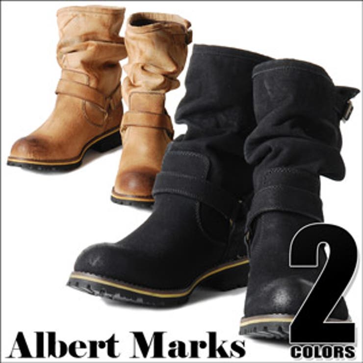 ◇Albert Marks スウェードドレープブーツ◇お兄系[品番：JG000003036]｜JIGGYS  SHOP（ジギーズショップ）のメンズファッション通販｜SHOPLIST（ショップリスト）