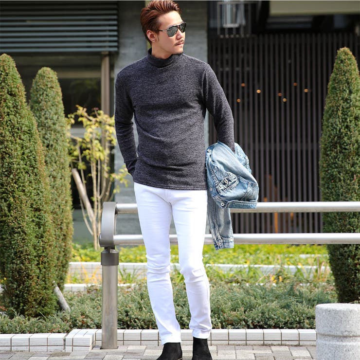 ◇もちもちニットソータートル◇ニット セーター メンズ[品番