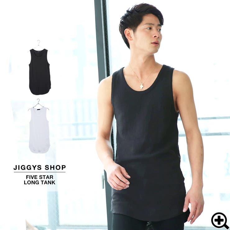 ◇梨地5スターロングタンク◇[品番：JG000009401]｜JIGGYS SHOP