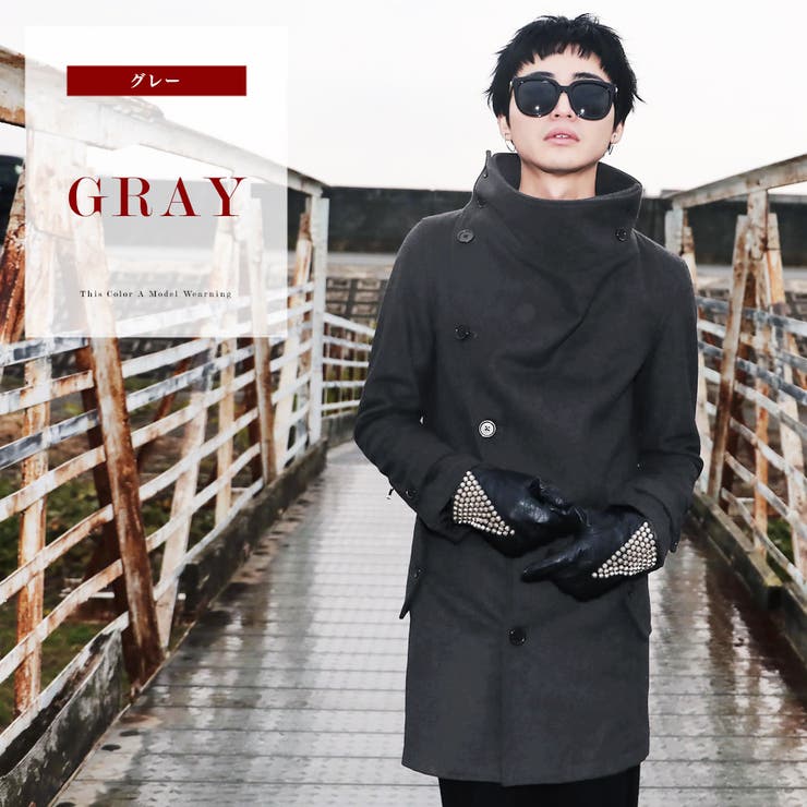 ◇SEANA(シーナ)ハイネックドレープコート◇[品番：JG000009937