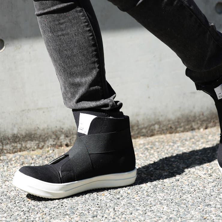 ◇バンドハイカットスニーカー◇[品番：JG000009517]｜JIGGYS