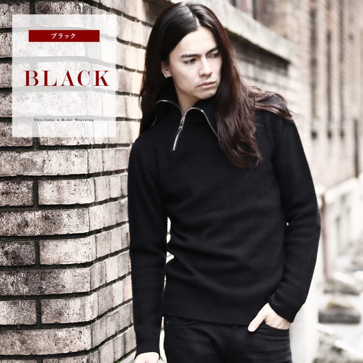 ◇SEANA(シーナ)オフZIPタートルネックニット◇[品番