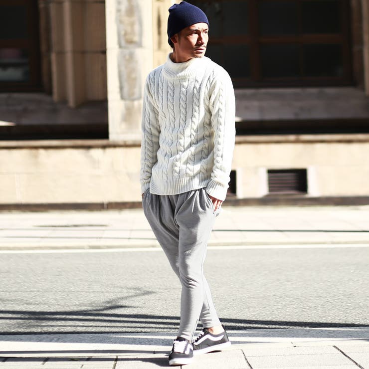 ◇裾ZIPサルエルスエットパンツ◇[品番：JG000009999]｜JIGGYS SHOP