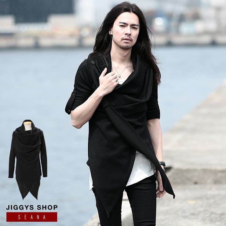 ◇SEANA(シーナ)日本製変形カーディガン◇[品番：JG000010611]｜JIGGYS 