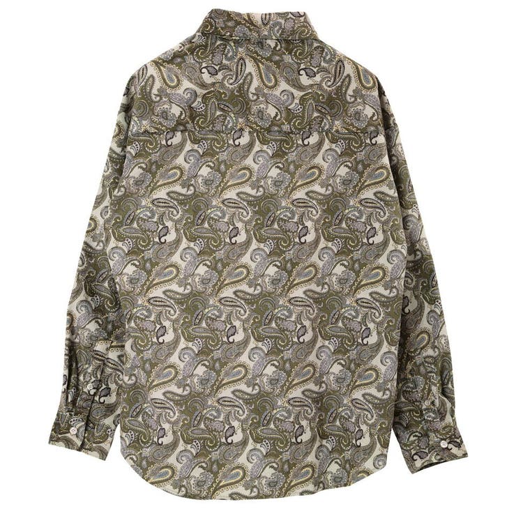 ◇ペイズリー柄長袖シャツ◇[品番：JG000010587]｜JIGGYS SHOP