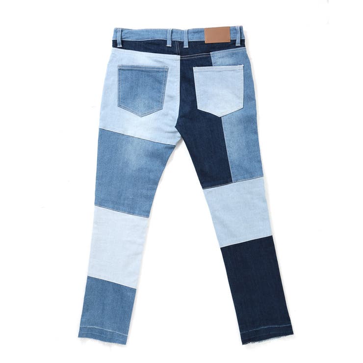 ◇パッチワークデニム◇[品番：JG000011217]｜JIGGYS SHOP