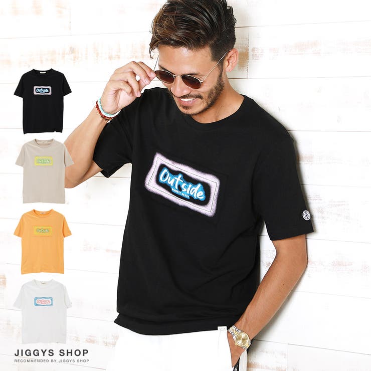 ◇BOXロゴ蛍光プリントTシャツ◇[品番：JG000011340]｜JIGGYS