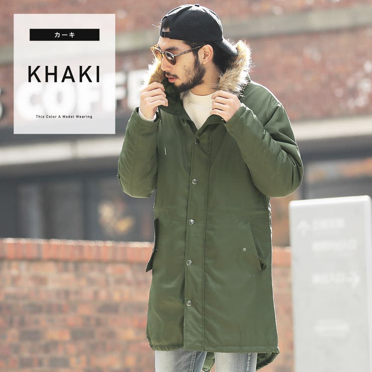 定番◇中綿モッズコート◇[品番：JG000011680]｜JIGGYS SHOP（ジギーズ