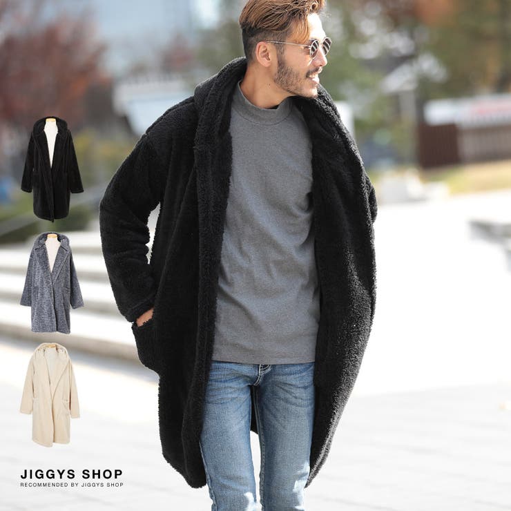 定番 両面シャギーフードロングカーデ 品番 Jg Jiggys Shop ジギーズショップ のメンズファッション通販 Shoplist ショップリスト