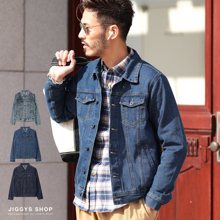 定番◇デニムGジャン◇[品番：JG000011831]｜JIGGYS SHOP（ジギーズ