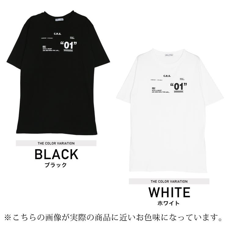 定番 韓国◇横長フォトプリント半袖BIGTシャツ◇[品番：JG000012123