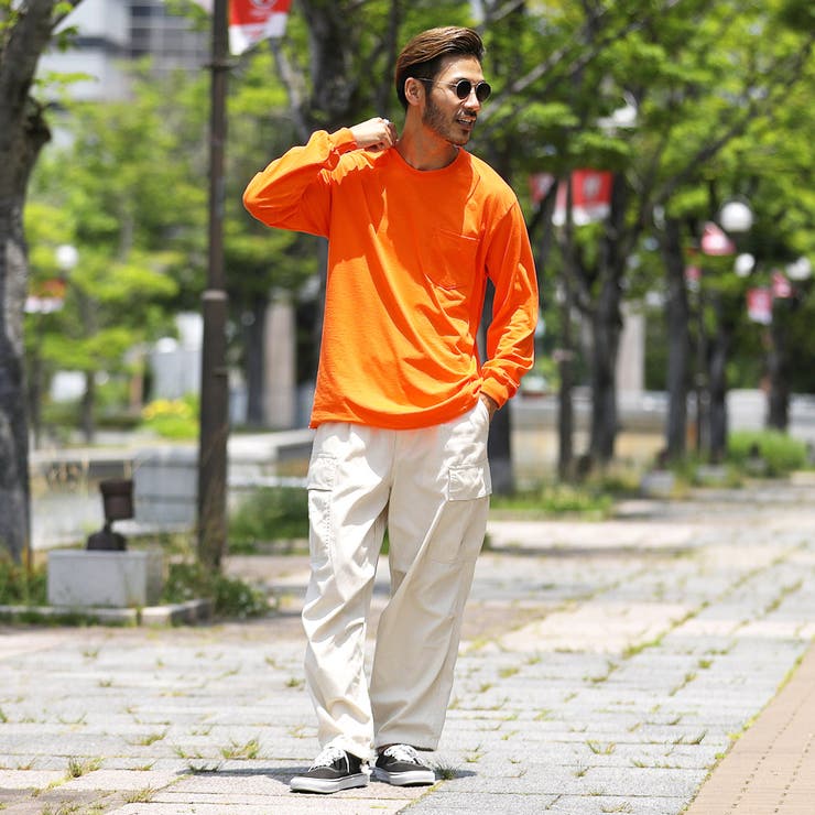 ◇GILDAN(ギルダン)GILDAN ポケット付き ロンT◇[品番：JG000012675