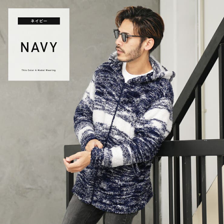 シャギーボーダーグラデーションパーカー 品番 Jg Jiggys Shop ジギーズショップ のメンズファッション通販 Shoplist ショップリスト