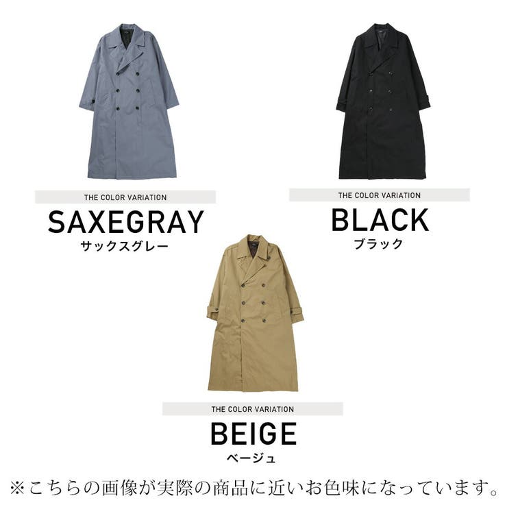 ◇オーバーサイズトレンチコート◇[品番：JG000012476]｜JIGGYS