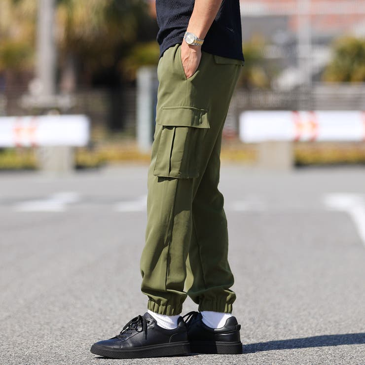 ◇ポリエステルカーゴパンツ◇[品番：JG000012559]｜JIGGYS SHOP