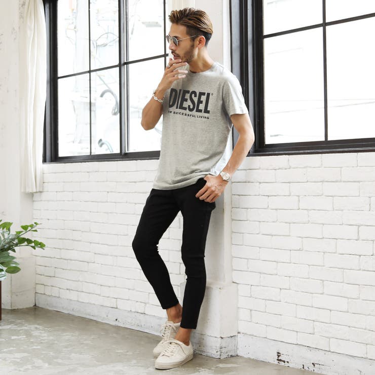 ◇DIESEL(ディーゼル)ロゴT◇[品番：JG000012731]｜JIGGYS SHOP