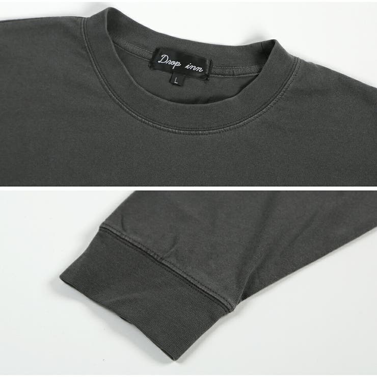 天竺ピグメント加工ビッグシルエットロンT[品番：JG000012896]｜JIGGYS
