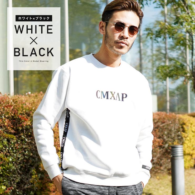 正式的 CMXAP裏起毛ロゴプリントトレーナー[品番：JG000013073]｜JIGGYS トップス