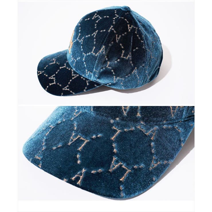 ◇MLBMLB CAP◇ベースボールキャップ ベロア[品番：JG000014266