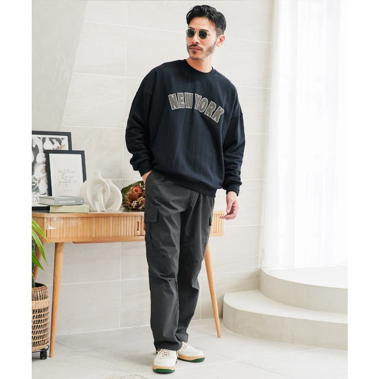 ◇「NEWYORK」カレッジロゴ トレーナー◇スウェット トレーナー[品番