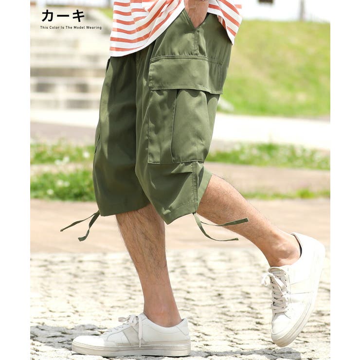 ポリストレッチカーゴショーツ[品番：JG000013303]｜JIGGYS SHOP