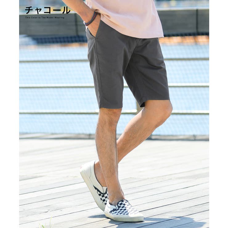 ショートパンツ 夏服 ストリート系 メンズ◇ツイルショート