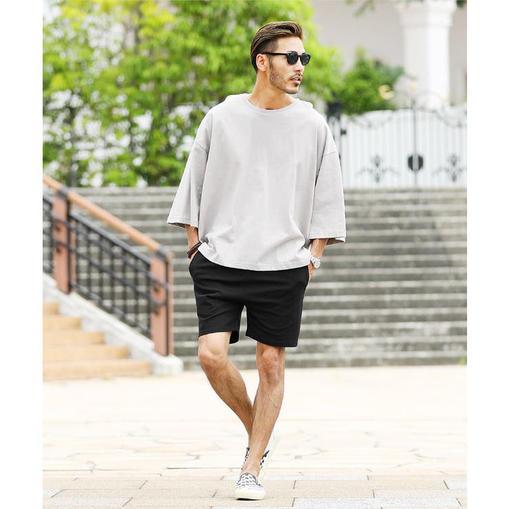 ショートパンツ メンズ 夏服 韓国◇USAコットン無地ショート